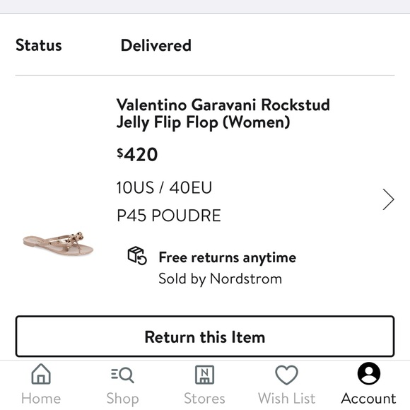 Valentino Rockstud Jelly Flip Flops, Sandals, Size 40 - Picture 4 of 4